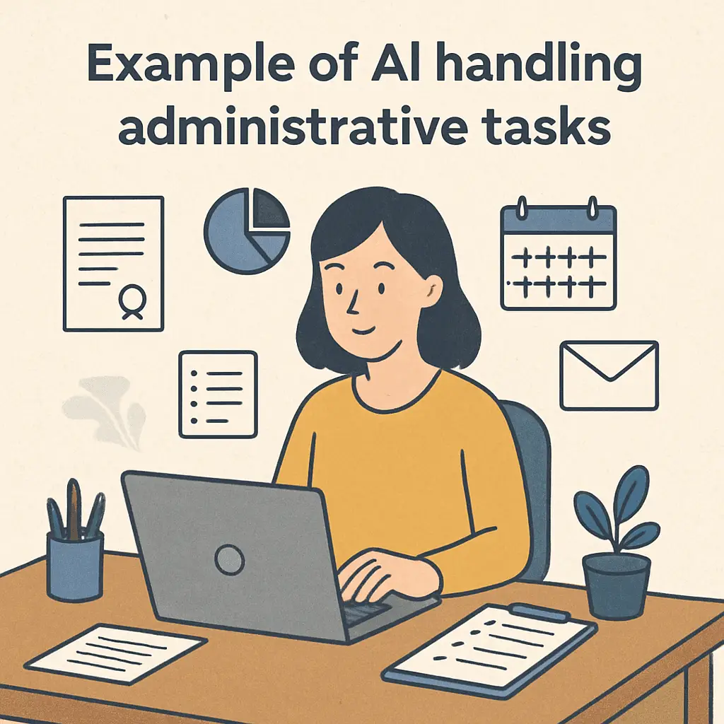 How to reduce admin with AI 10 Example of AI handling administrative tasks