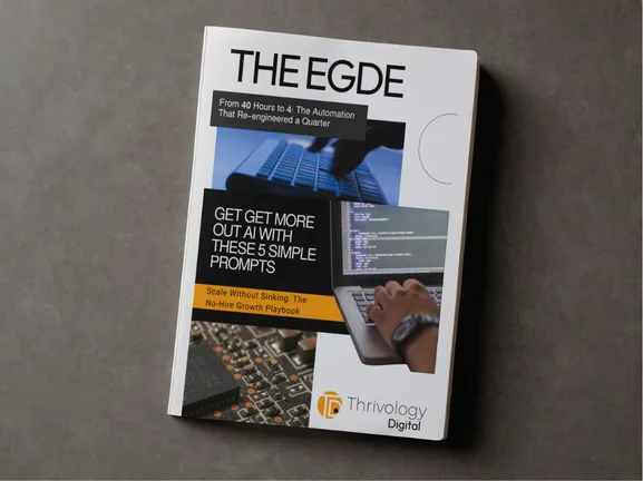 Thrivology Digital AI prompts guide - free resource for UK small businesses